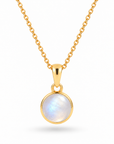 Océano Mondstein Anhänger | Gold