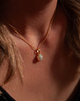 Océano Opal Anhänger | Gold
