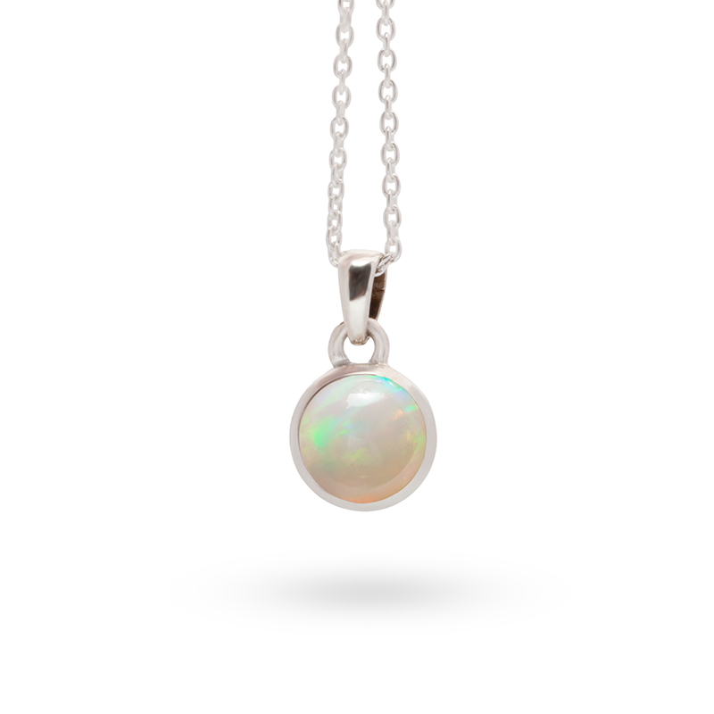 Océano Opal Anhänger | Silber