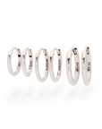 Orla Grande Hoops | Silber