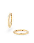 Orla Medium Hoops | Gold