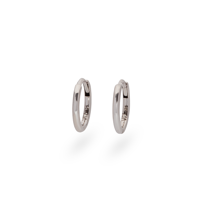 Orla Mini Hoops Ohrringe | Silber