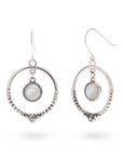 Pasión Moonstone Earring | Silver
