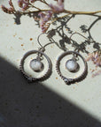Pasión Moonstone Earring | Silver