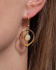 Pasión Opal Ohrringe | Gold