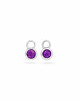 Péndulo Amethyst Charms | Silber
