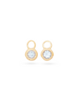 Alma de Loto Moonstone Earring | Silver