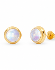 Perlita Mondstein Ohrstecker | Gold
