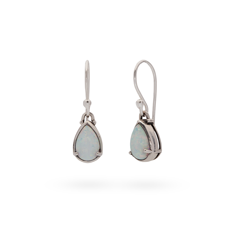Piedra Opal Ohrringe | Silber