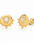 Rayos Opal Ohrstecker | Gold
