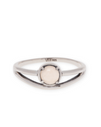 Serenya Rosenquarz Ring | Silber