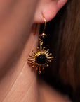 Soléa Onyx Ohrringe | Gold