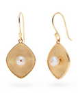 Solenne Perlen Ohrringe | Gold