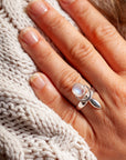 Taluna Mondstein Ring | Silber