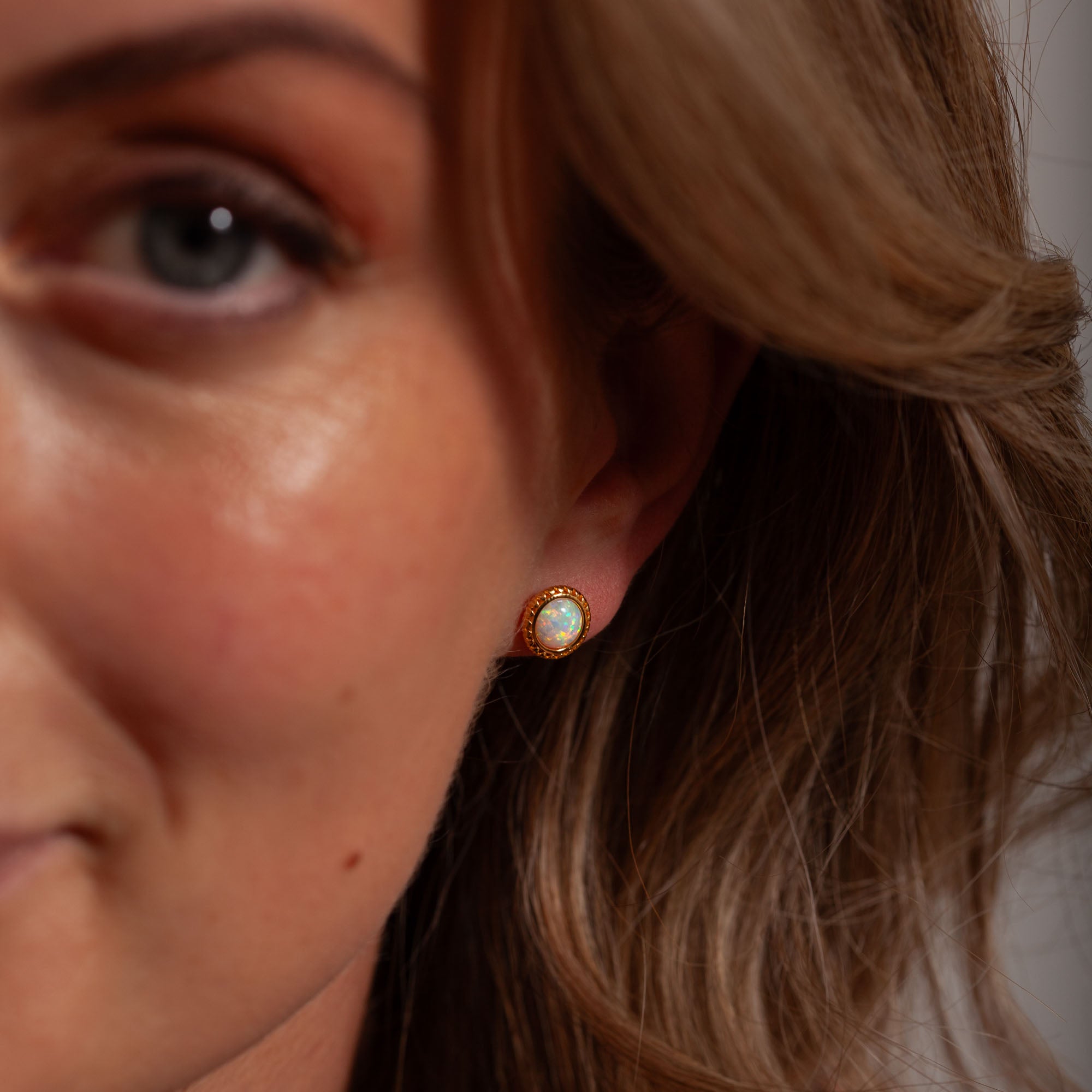 Ternura Moonstone Earring | Silver