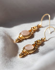 Encanto Rosenquarz Ohrringe | Gold