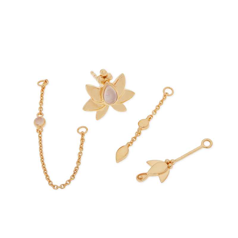 Vairea Opal Ohrring Charm | Gold