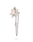 Vairea Rosenquarz Ohrring Charm | Silber