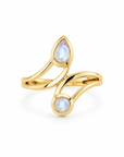 Valunea Mondstein Ring | Gold