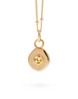 Véora Birthstone Anhänger - Citrin (November) | Gold