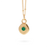 Véora Birthstone Anhänger - Smaragd (Mai) | Gold