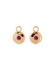 Véora Birthstone Charms - Rubin (Juli) | Gold