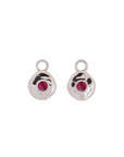 Véora Birthstone Charms - Rubin (Juli) | Silber