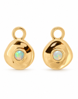 Véora Birthstone Charms - Opal (Oktober) | Gold