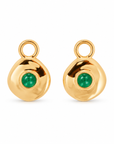 Véora Birthstone Charms - Smaragd (Mai) | Gold