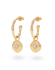 Véora Birthstone Charms - Opal (Oktober) | Gold