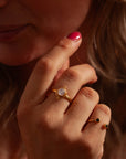 Virella Mondstein Ring | Gold