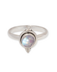 Virella Mondstein Ring | Silber