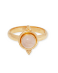 Virella Rosenquarz Ring | Gold