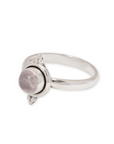 Virella Rosenquarz Ring | Silber