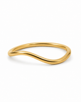 Wave Drift Ring | Gold