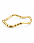 Wave Flow Ring | Gold