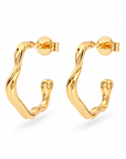 Zariva Hoops | Gold