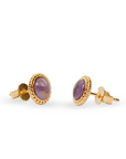 Ternura Amethyst Ohrstecker | Gold