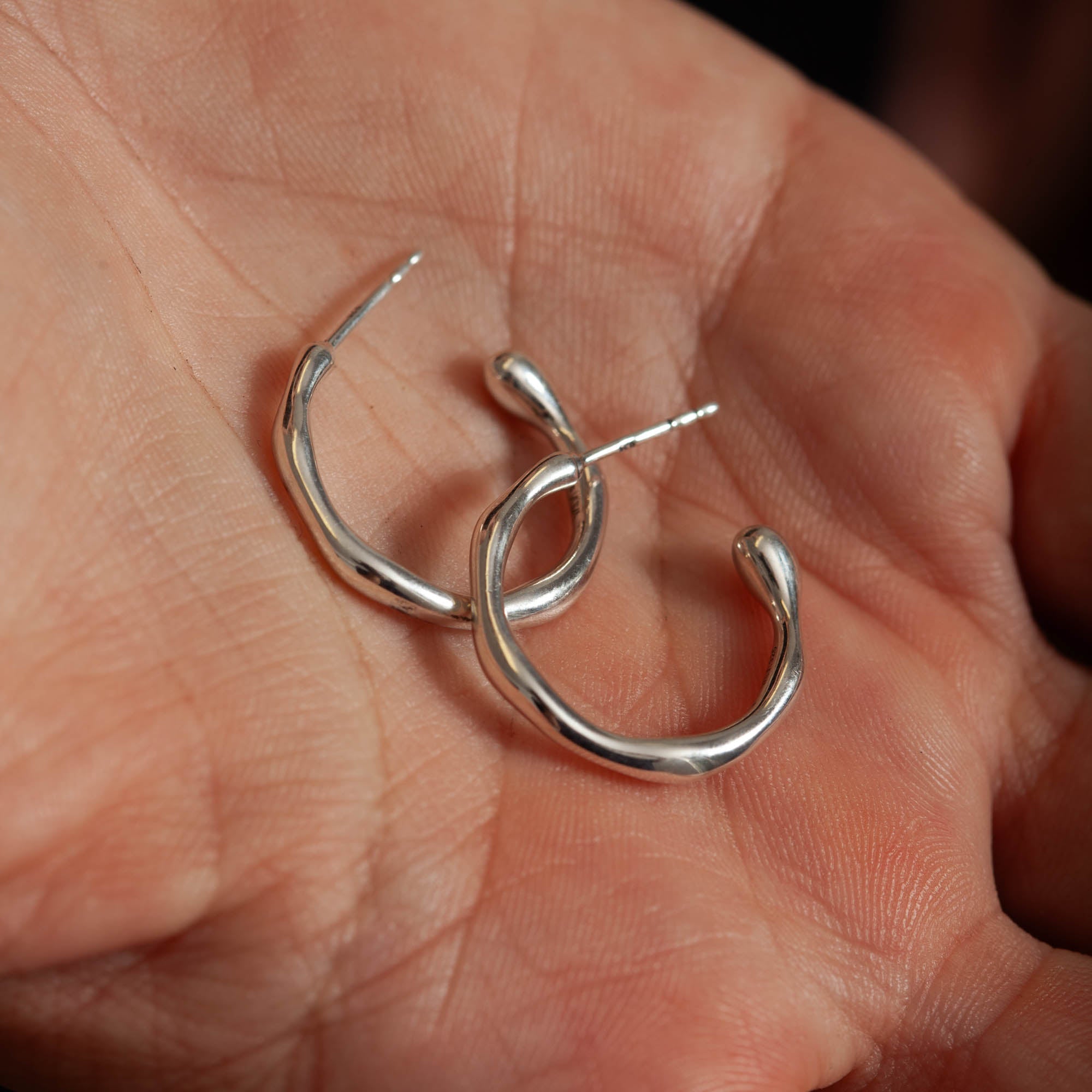 Luvia Hoop | Silber