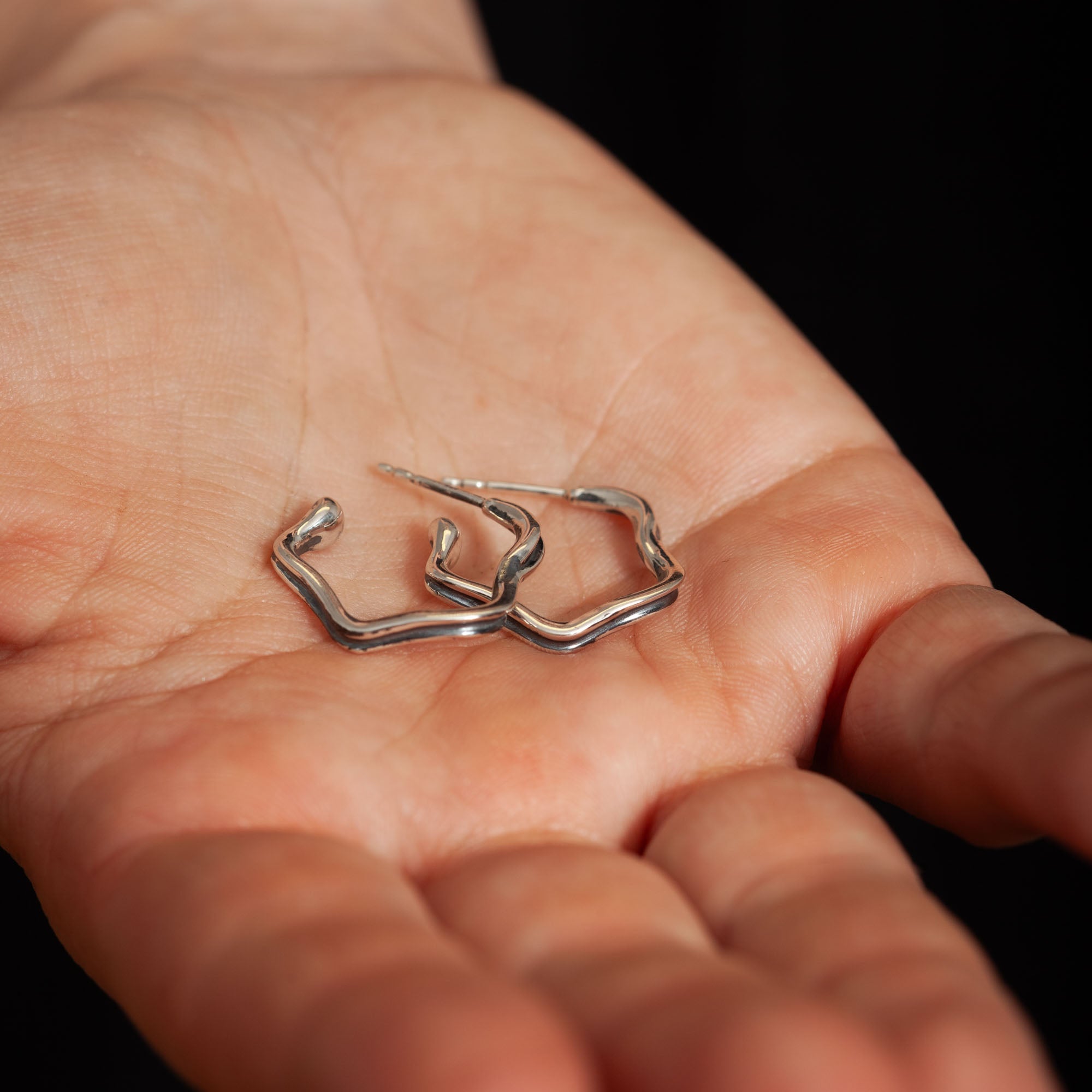Zariva Hoop | Silber