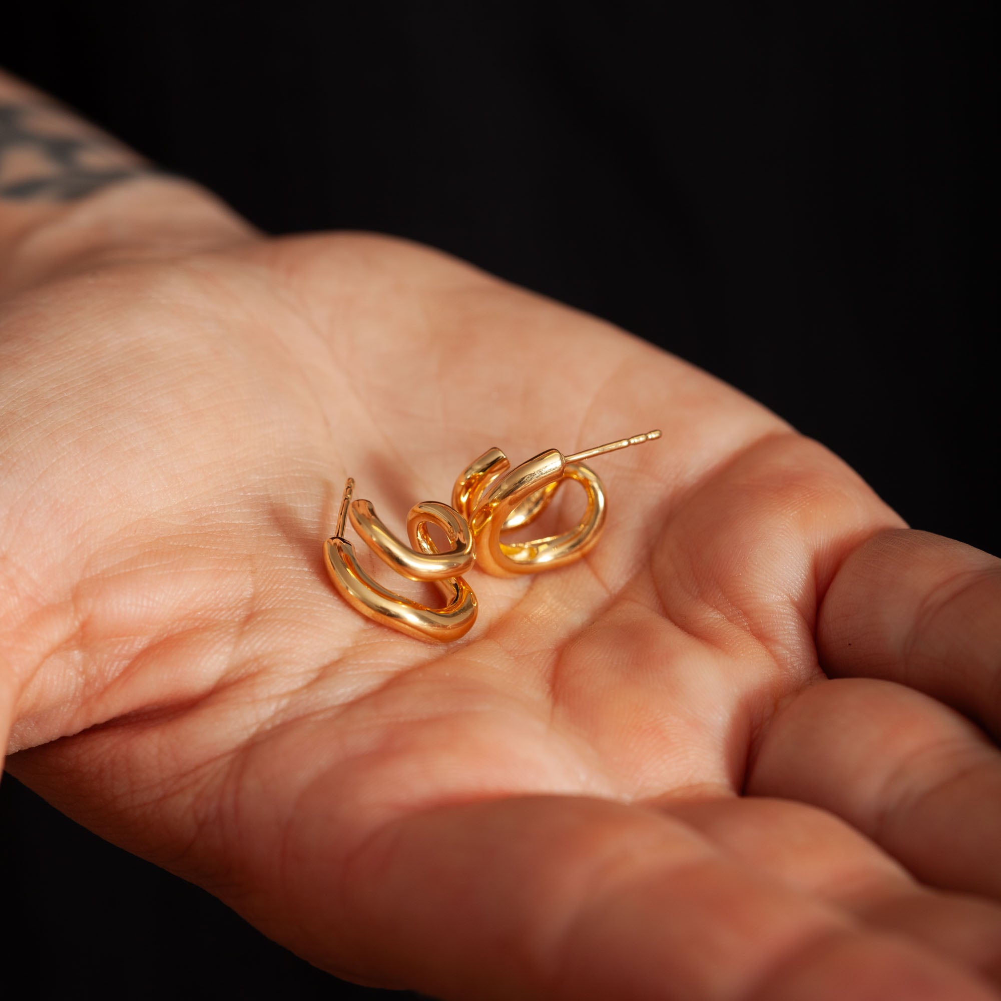Veraní Double Hoop | Gold