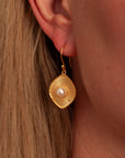 Solenne Perlen Ohrringe | Gold