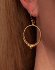 Circea Mondstein Ohrring | Gold