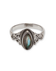 Marida Labradorit Ring | Silber
