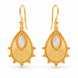 Alba Mondstein Ohrringe | Gold