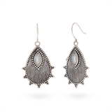 Alma de Loto Moonstone Earring | Silver