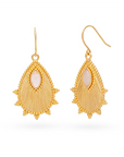 Alma de Loto Moonstone Earring | Silver