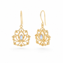 Alma de Loto Mondstein Ohrringe | Gold
