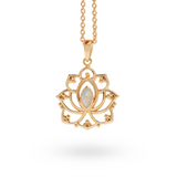 Alma de Loto Opal Anhänger | Gold