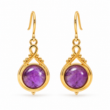 Armonía Amethyst Ohrringe | Gold
